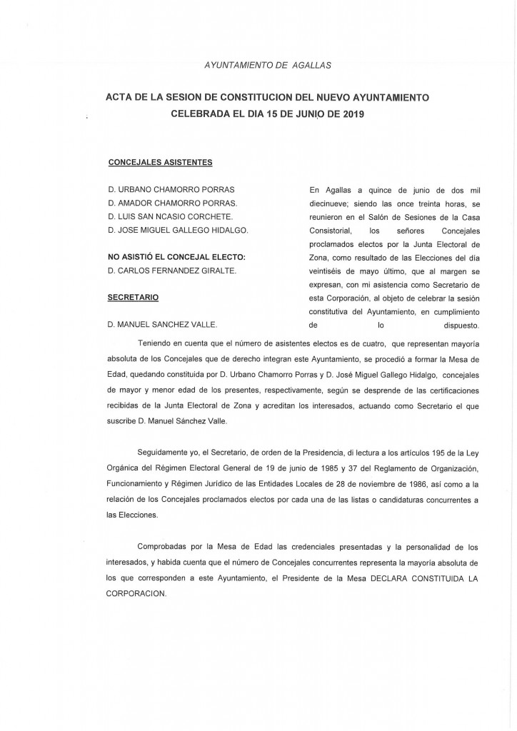 ACTA CONSTITUCION NUEVA ALCALDIA 2019-1